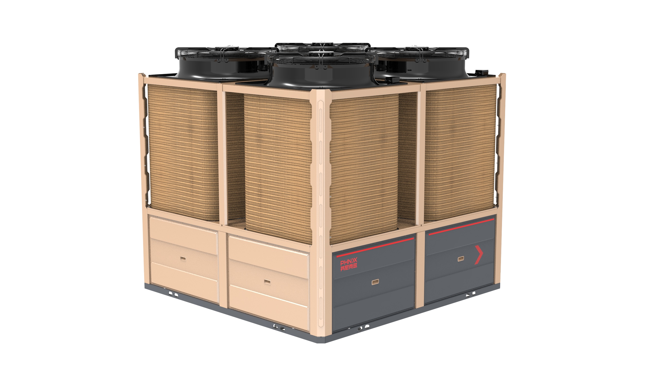 雙螺桿壓縮式四管制空氣源熱泵機(jī)組 