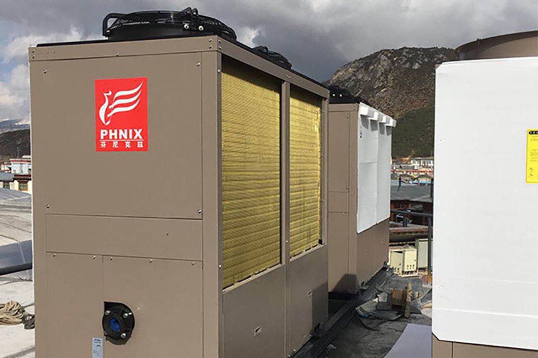 浴池專用熱水設(shè)備 小型澡堂用空氣能加熱怎么樣 