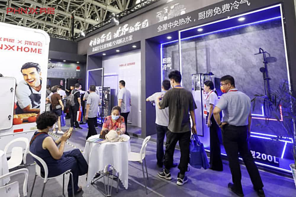 芬尼帶廚房冷氣的熱水器