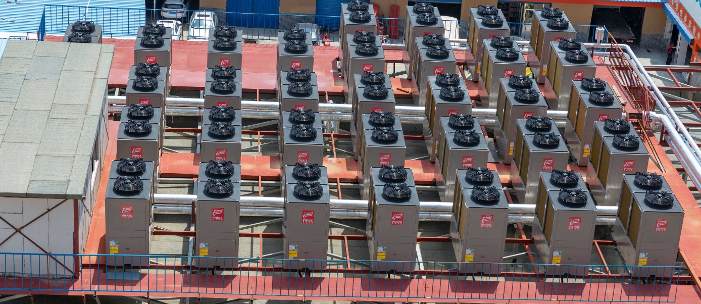 雞舍用空氣能取暖 