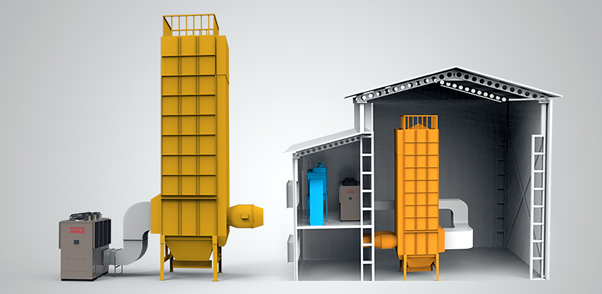 糧食熱風(fēng)烘干解決方案