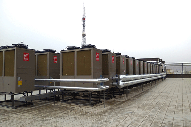 甘肅張掖民樂隆興大酒店采暖項目 